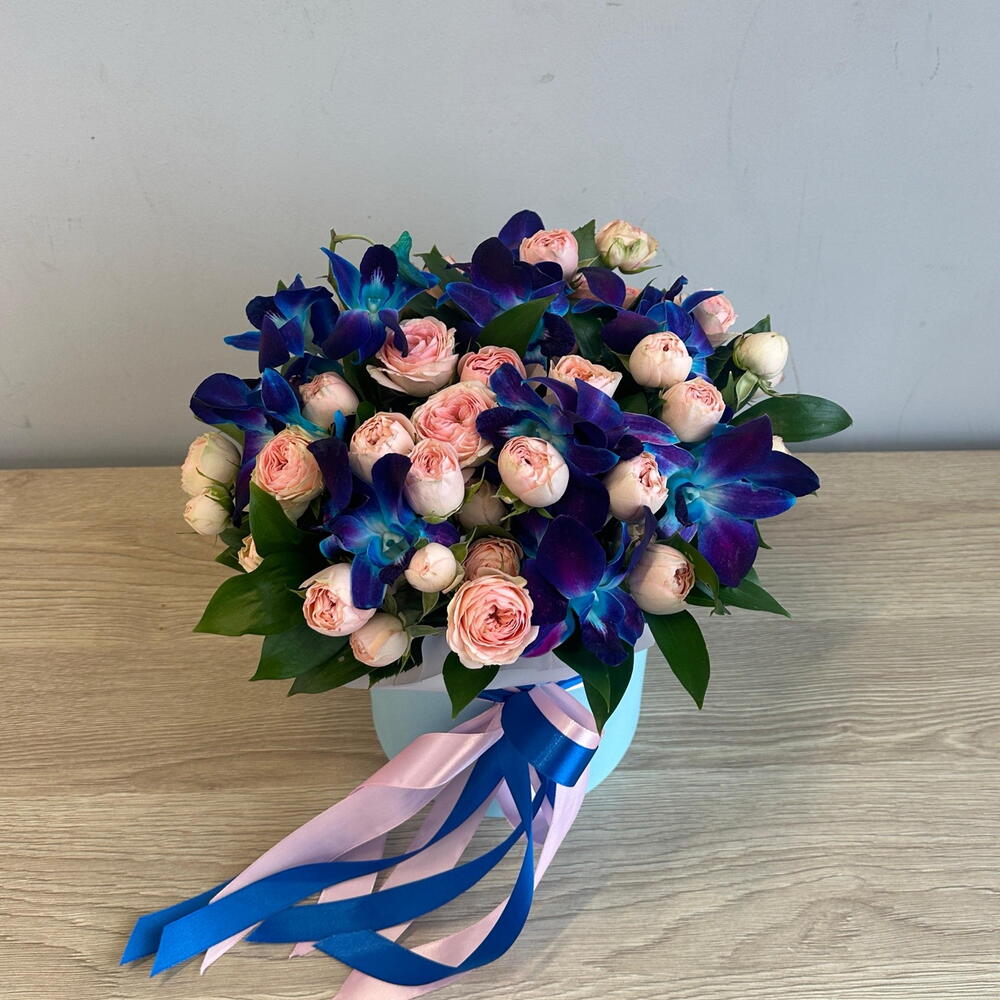 Celestial Peony & Orchid Box