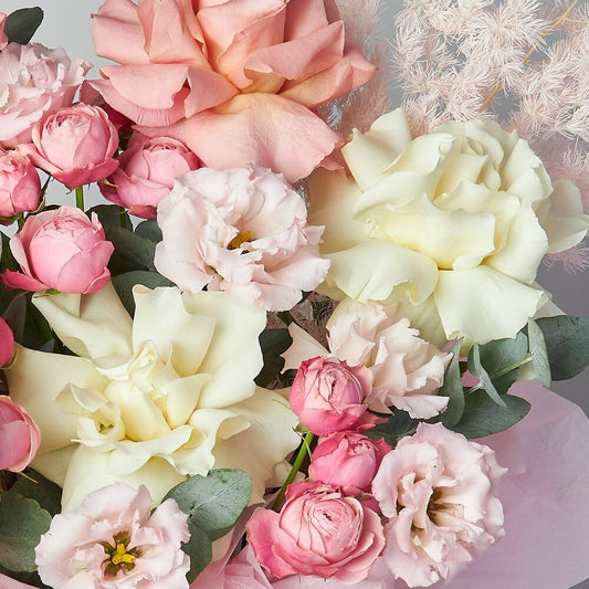 French & Peony Rose Hatbox