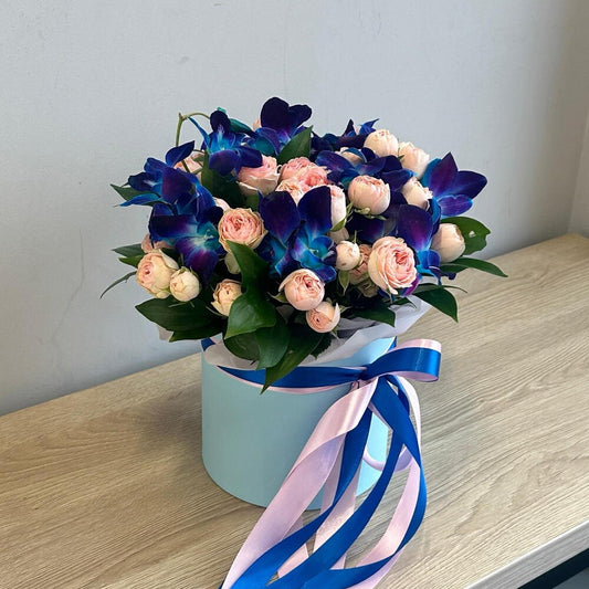 Celestial Peony & Orchid Box