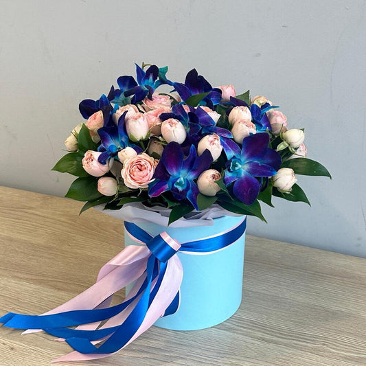 Celestial Peony & Orchid Box